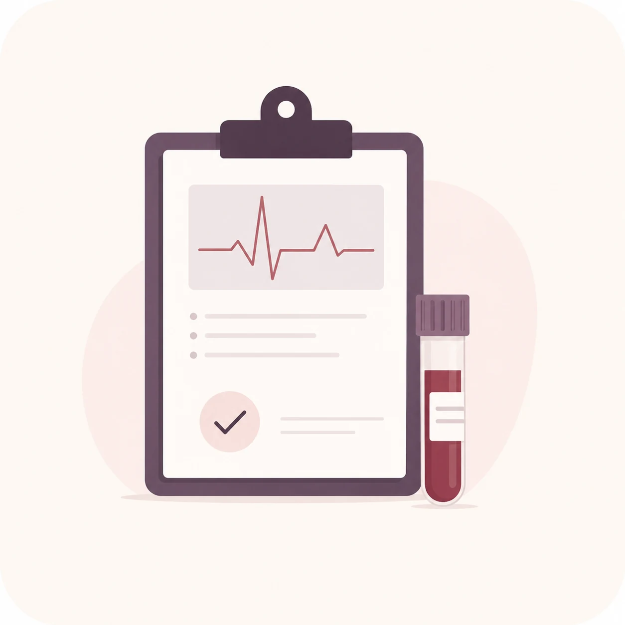 Illustration of a standard health check